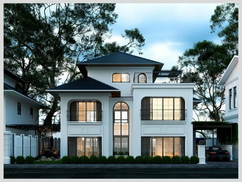 thiết kế nhà hàng phong cách indochine sang trọng và ấm cúng