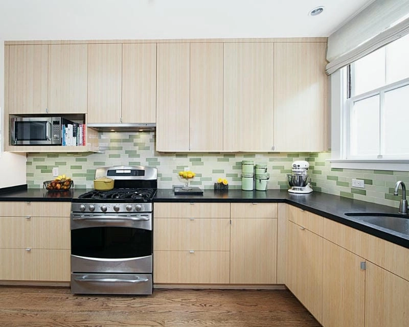 kệ bếp bằng nhôm giả gỗ đẹp tiết kiệm chi phí không gian tối ưu