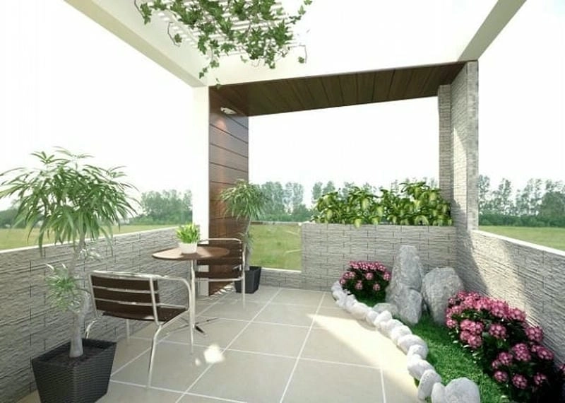 Khám phá thiết kế nhà ống có sân thượng đẹp