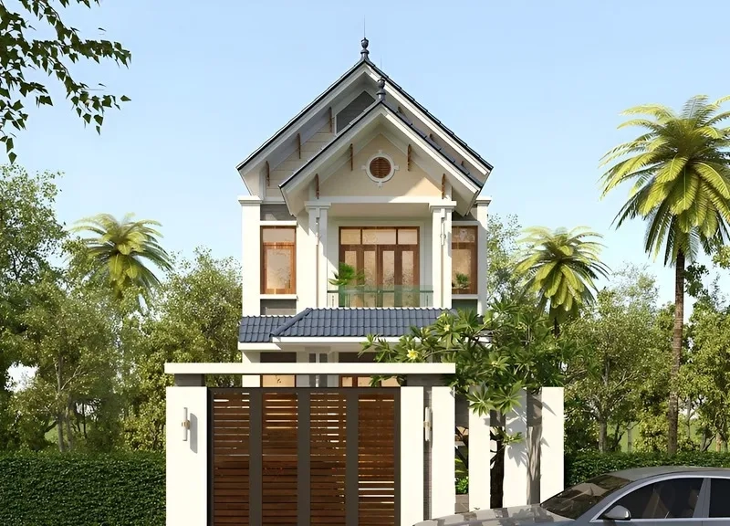 Ngắm mẫu nhà mái thái 2 tầng đẹp 2023 hiện đại