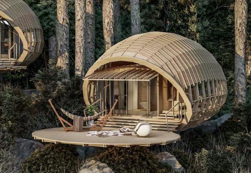 Không gian nghỉ dưỡng với bungalow gỗ mộc mạc gần gũi