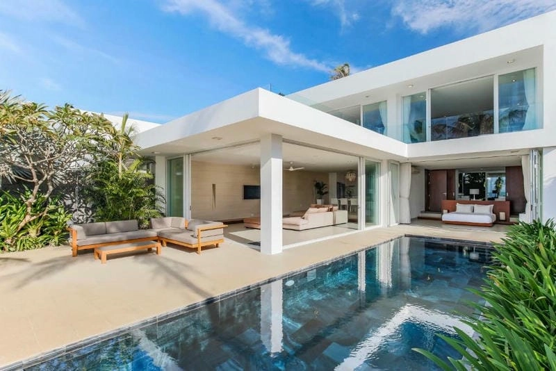 Thiết kế ấn tượng cho mẫu villa 2 tầng