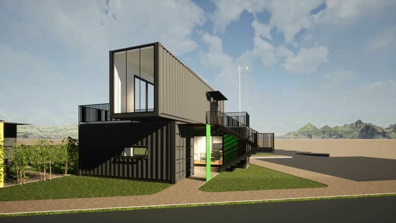 mẫu nhà container 100 triệu ý tưởng tiết kiệm sáng tạo