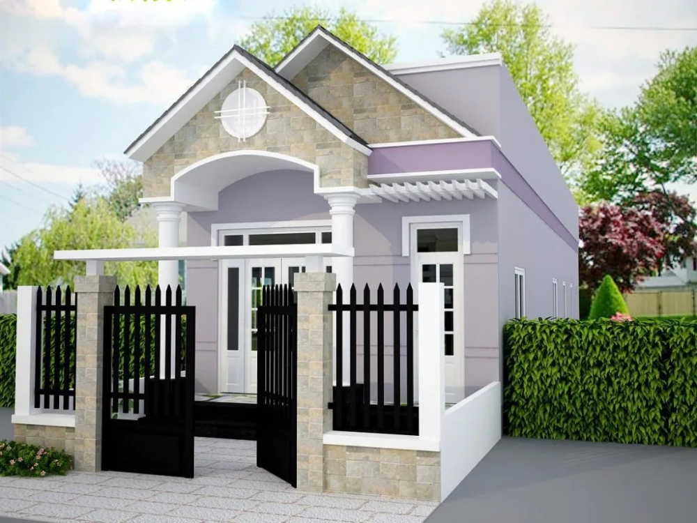 Khám phá mẫu nhà cấp 4 lợp tôn đẹp