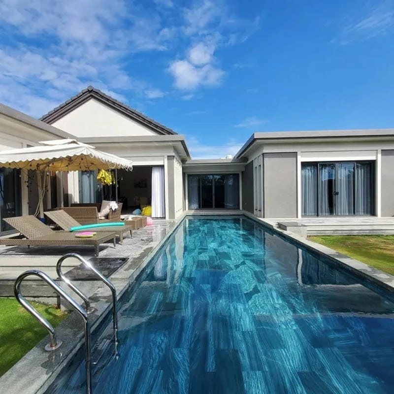 Ngắm nhìn mẫu nhà villa cấp 4 độc đáo