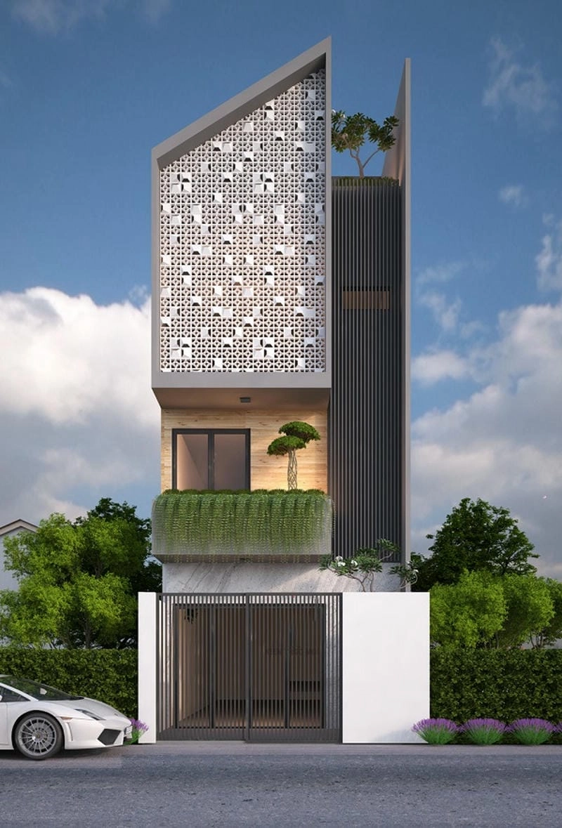 Tham khảo mẫu nhà phố mặt tiền 4-5m 4x18m