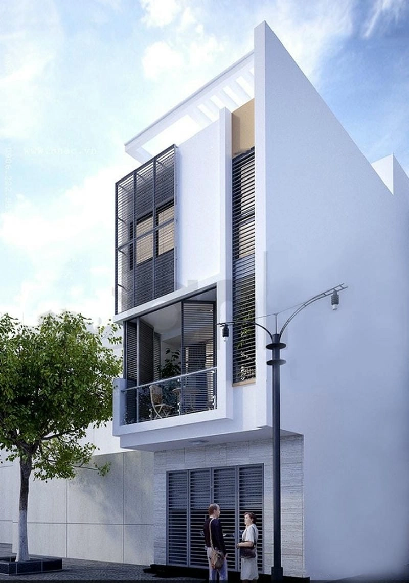 Xem ngay mẫu nhà phố mặt tiền 4-5m 4x12