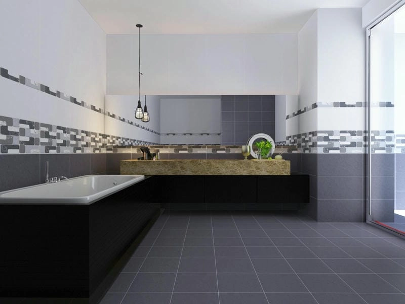 mẫu gạch ốp tường nhà tắm tinh tế hiện đại thu hút