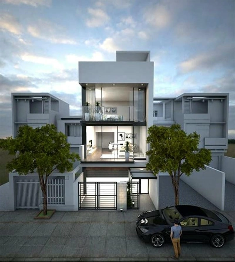 Tham khảo mẫu nhà phố mặt tiền 4-5m 5x12