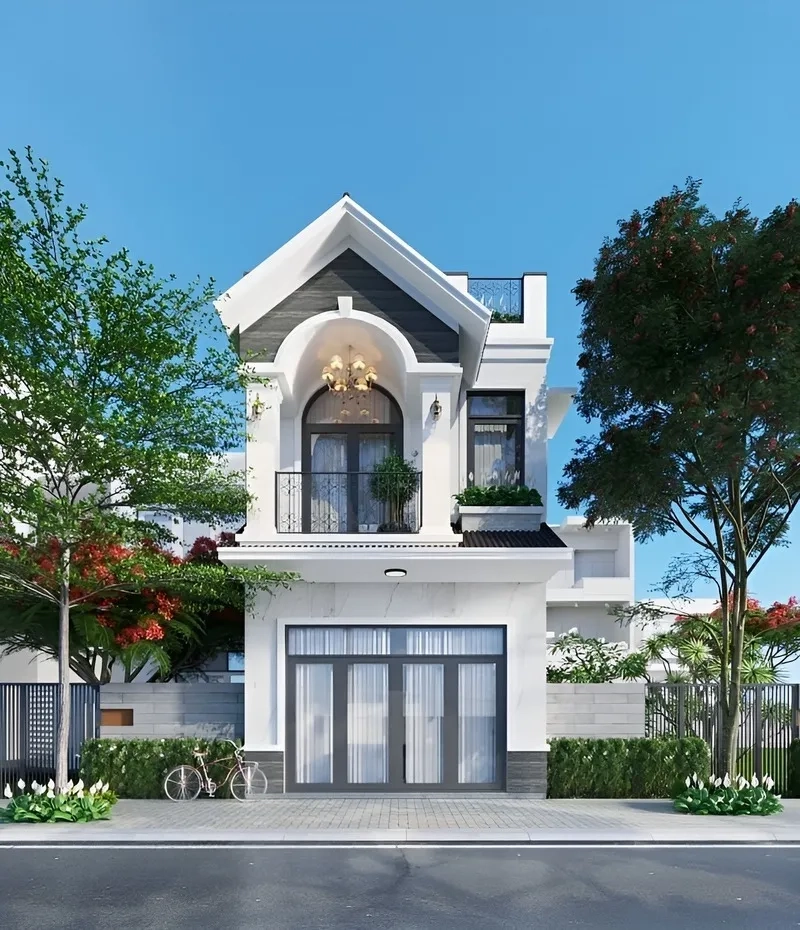 Khám phá mẫu nhà mái thái 2 tầng đẹp nhất nổi bật