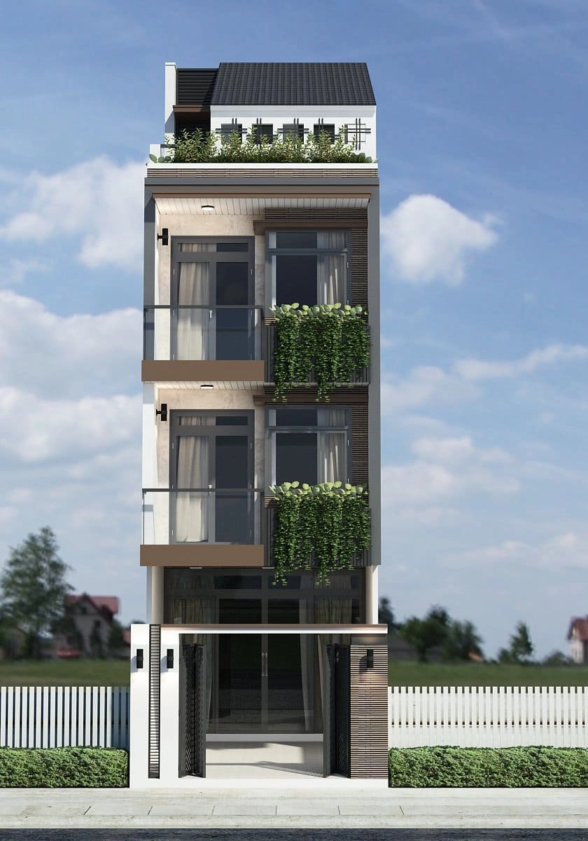 Ngắm ngay mẫu nhà phố đẹp 2020 sang trọng