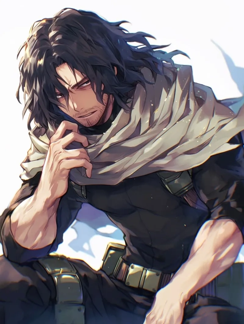 MHA Aizawa đóng vai trò quan trọng với năng lực xoá bỏ Quirk của đối thủ.