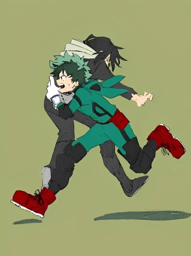Aizawa Shouta chibi là tranh fanart dễ thương theo phong cách chibi.