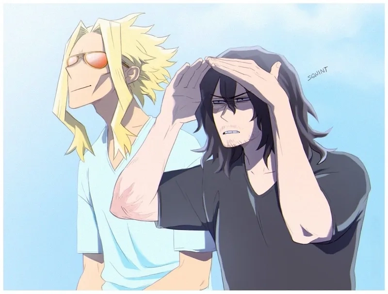 Aizawa x Mic fanart là tranh vẽ nghệ thuật từ cộng đồng fan.