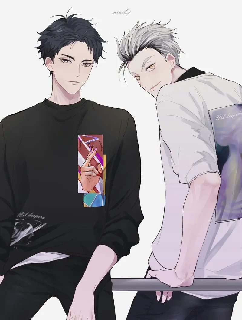 Cặp đôi Koutarou Bokuto x Keiji Akaashi được yêu thích đặc biệt