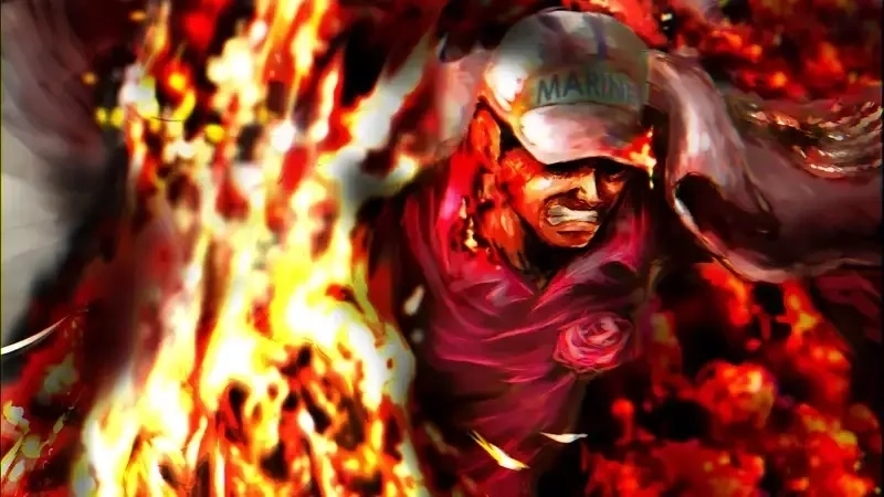 Akainu Aokiji từng là đồng nghiệp và đối thủ trong hải quân