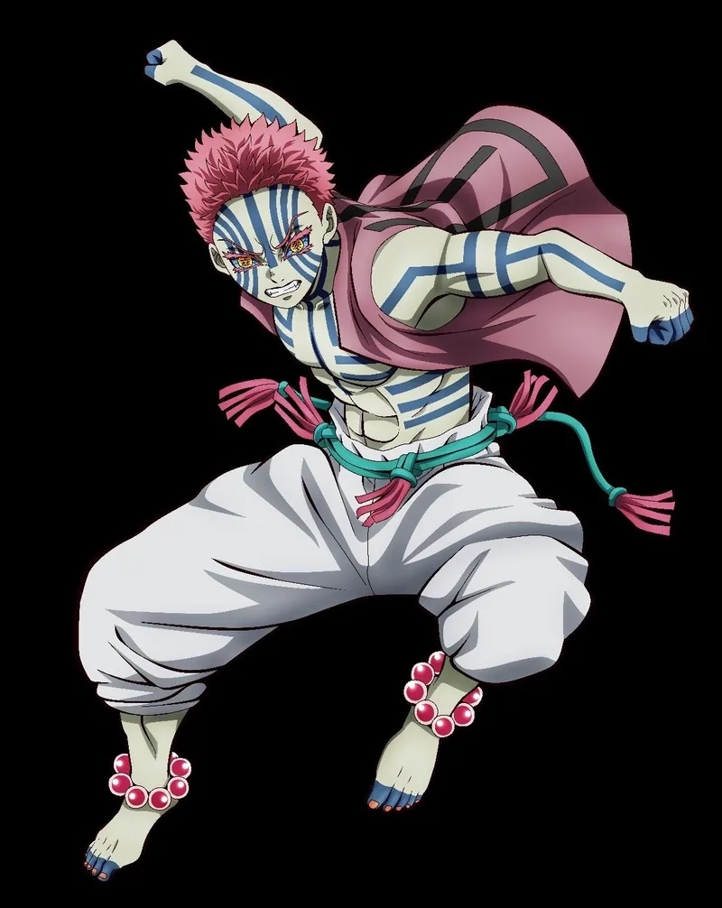 Akaza kimetsu no yaiba là nhân vật tiêu biểu cho sự giằng xé giữa bản năng và cảm xúc