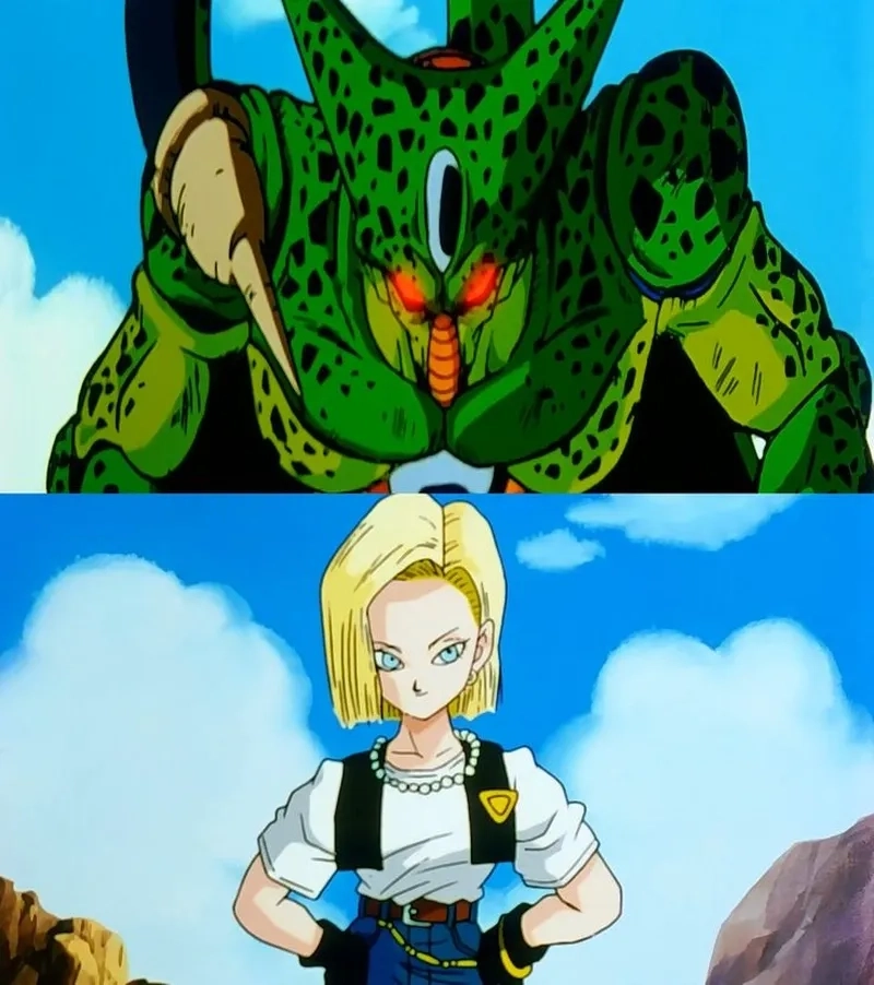 Tạo hình huyền thoại của Cell Android 18