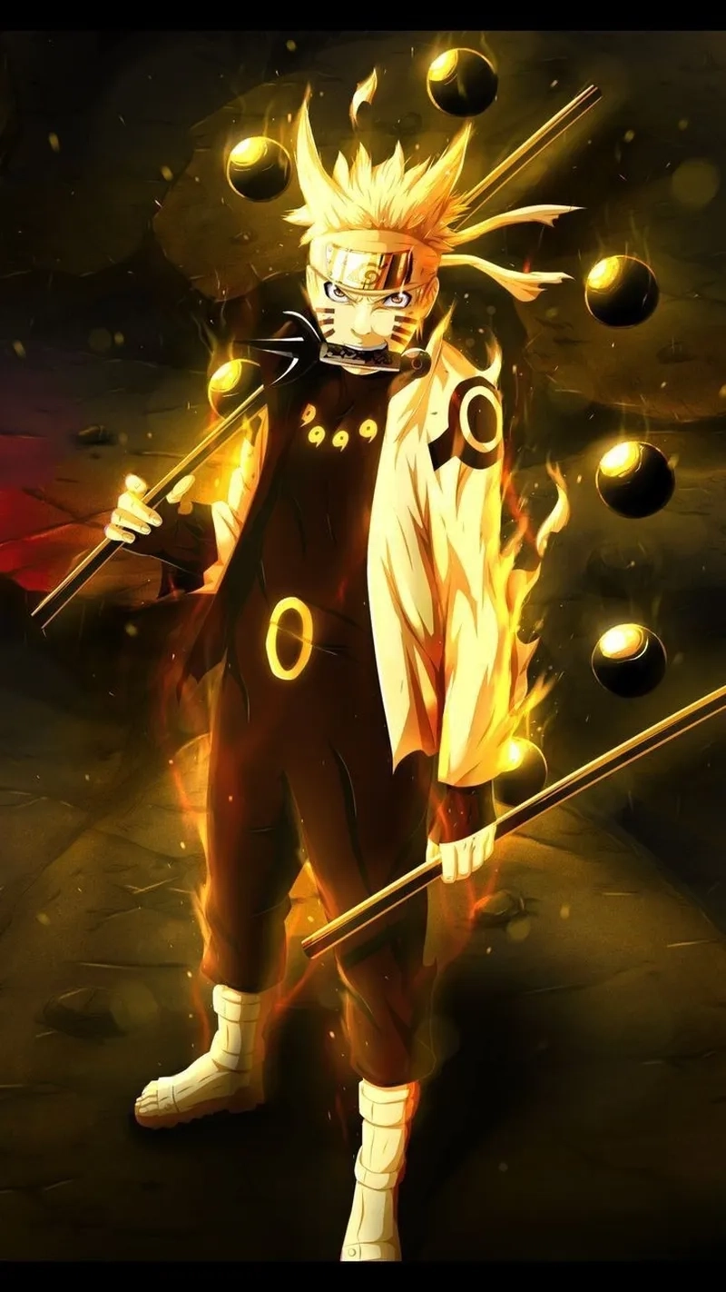 Ảnh anime nam ngầu Naruto khiến fan mê mẩn