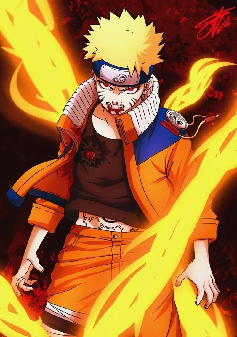 Tải về hình Naruto cực ngầu làm avatar chất