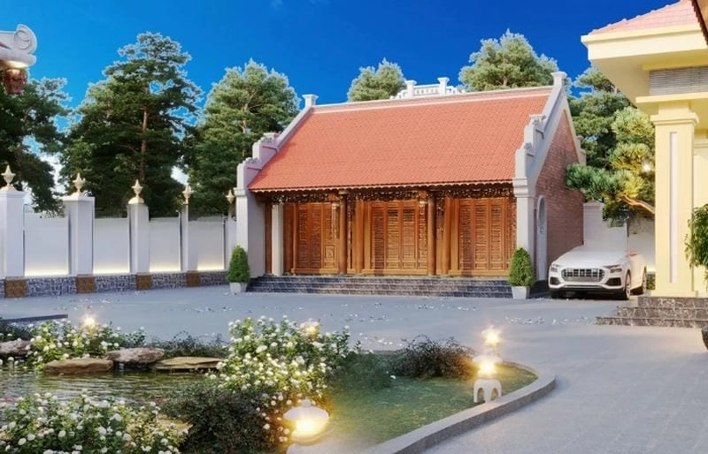 Khám phá mẫu nhà 3 gian 2 trái mộc mạc độc đáo