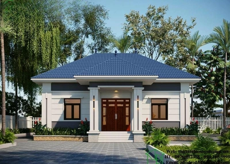 mẫu nhà ngang 5m gợi ý cho diện tích hẹp