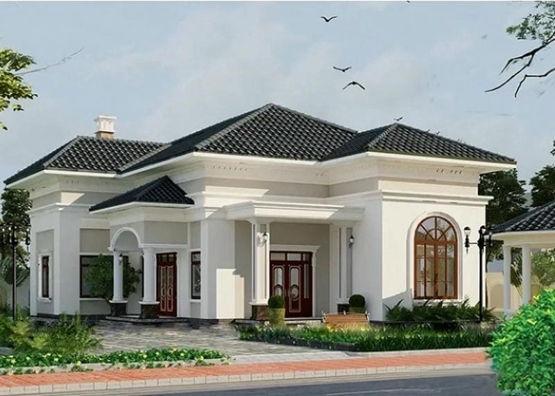 mẫu nhà ngang 14m ý tưởng kiến trúc đẹp mắt