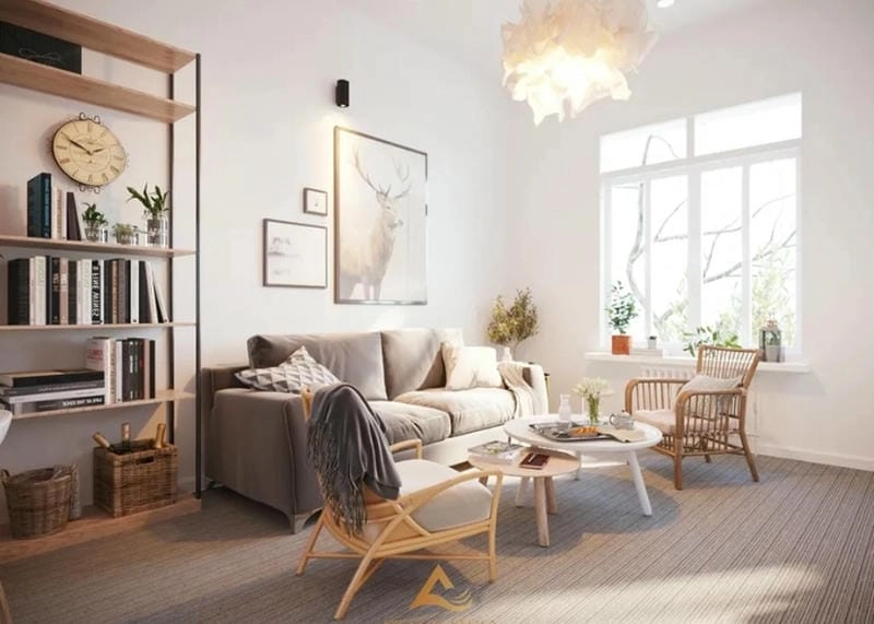 Không gian ấm cúng cùng phong cách nội thất bắc âu phong cách scandinavian