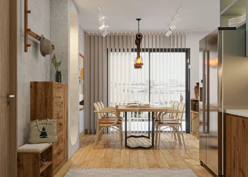 Không gian hài hòa với nội thất scandinavian