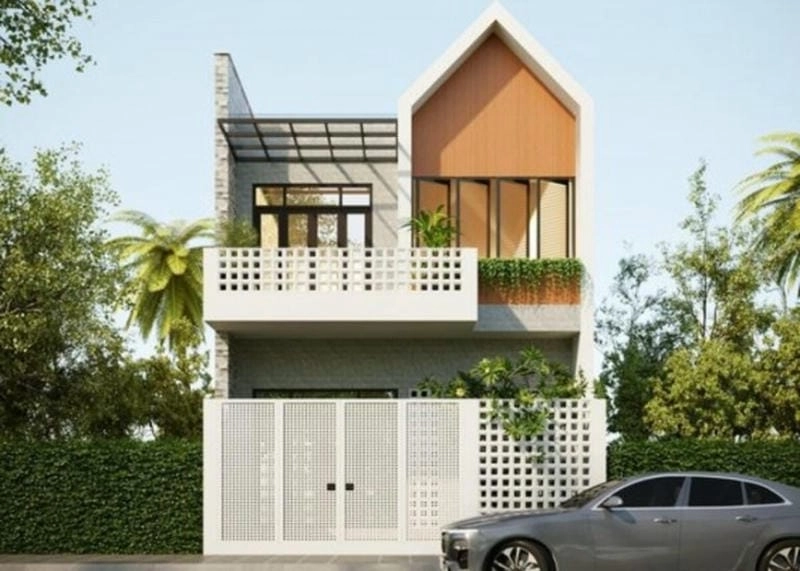 Không gian mở với nhà ống phong cách scandinavian