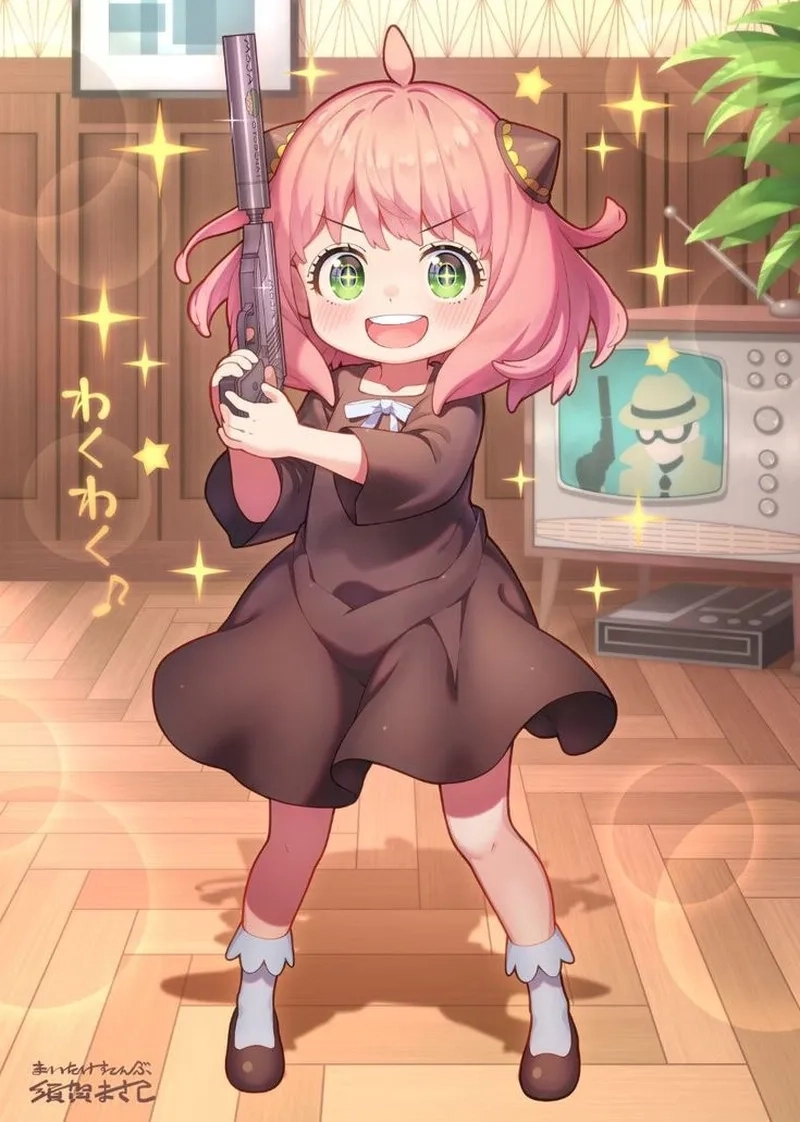 Chiêm ngưỡng bộ fan art Anya đẹp xuất sắc