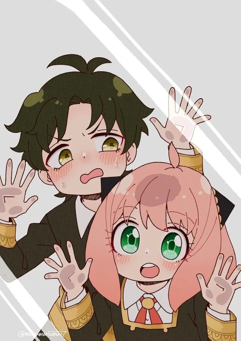 Doujinshi Anya x Damian dj do fan sáng tác hấp dẫn
