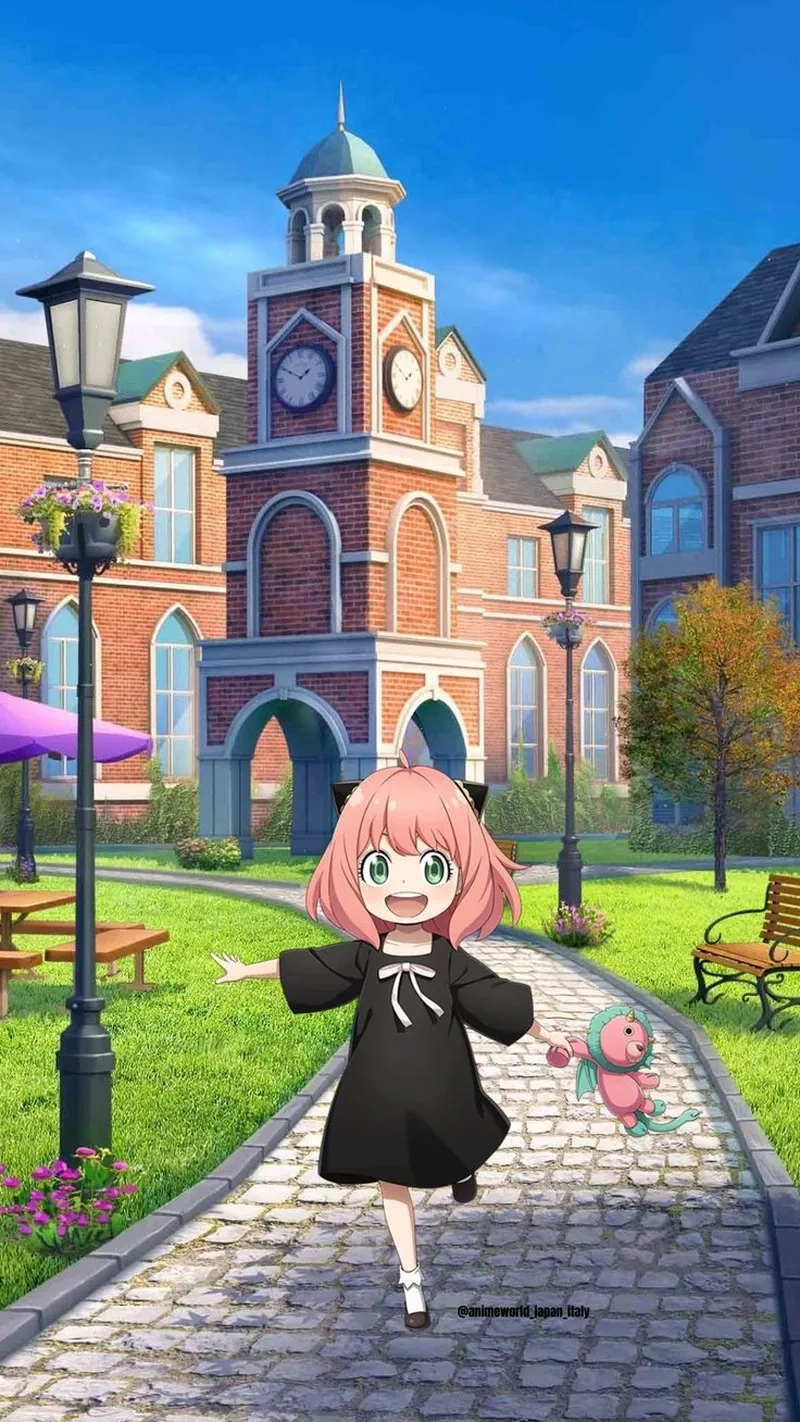 Tải ngay avatar Anya cute siêu xinh làm ảnh đại diện