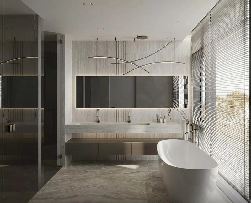 nhà tắm nên sơn màu gì lựa chọn hợp xu hướng