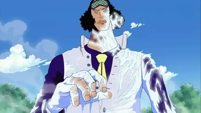 Aokiji vs Garp là trận chiến khốc liệt giữa hai thế hệ hải quân