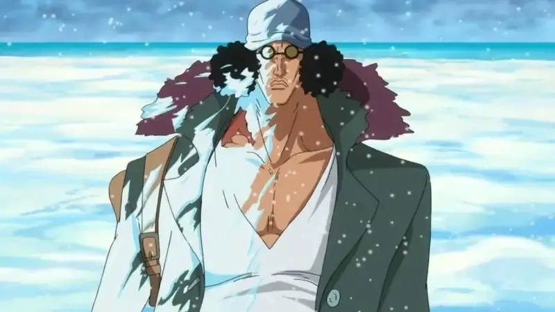 Aokiji voice actor thể hiện chất giọng điềm tĩnh và lạnh lẽo