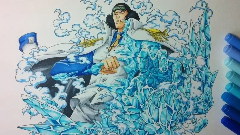 Aokiji saves Smoker trong Punk Hazard khiến fan bất ngờ