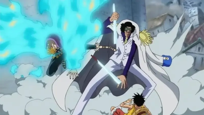 Garp vs Aokiji chapter được nhắc đến trong các phần gần đây