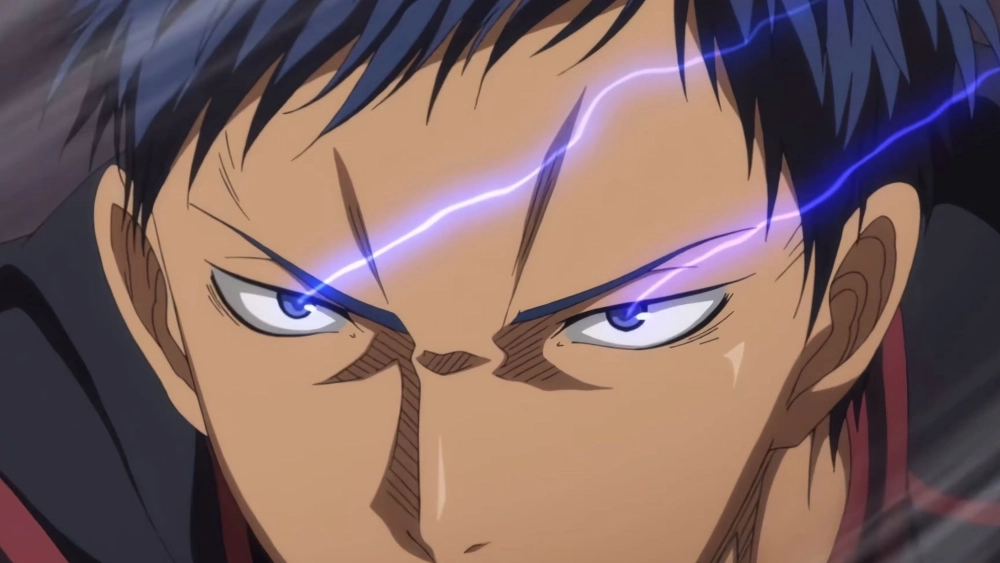 Aomine là định nghĩa của tốc độ, sức mạnh và sự ngẫu hứng