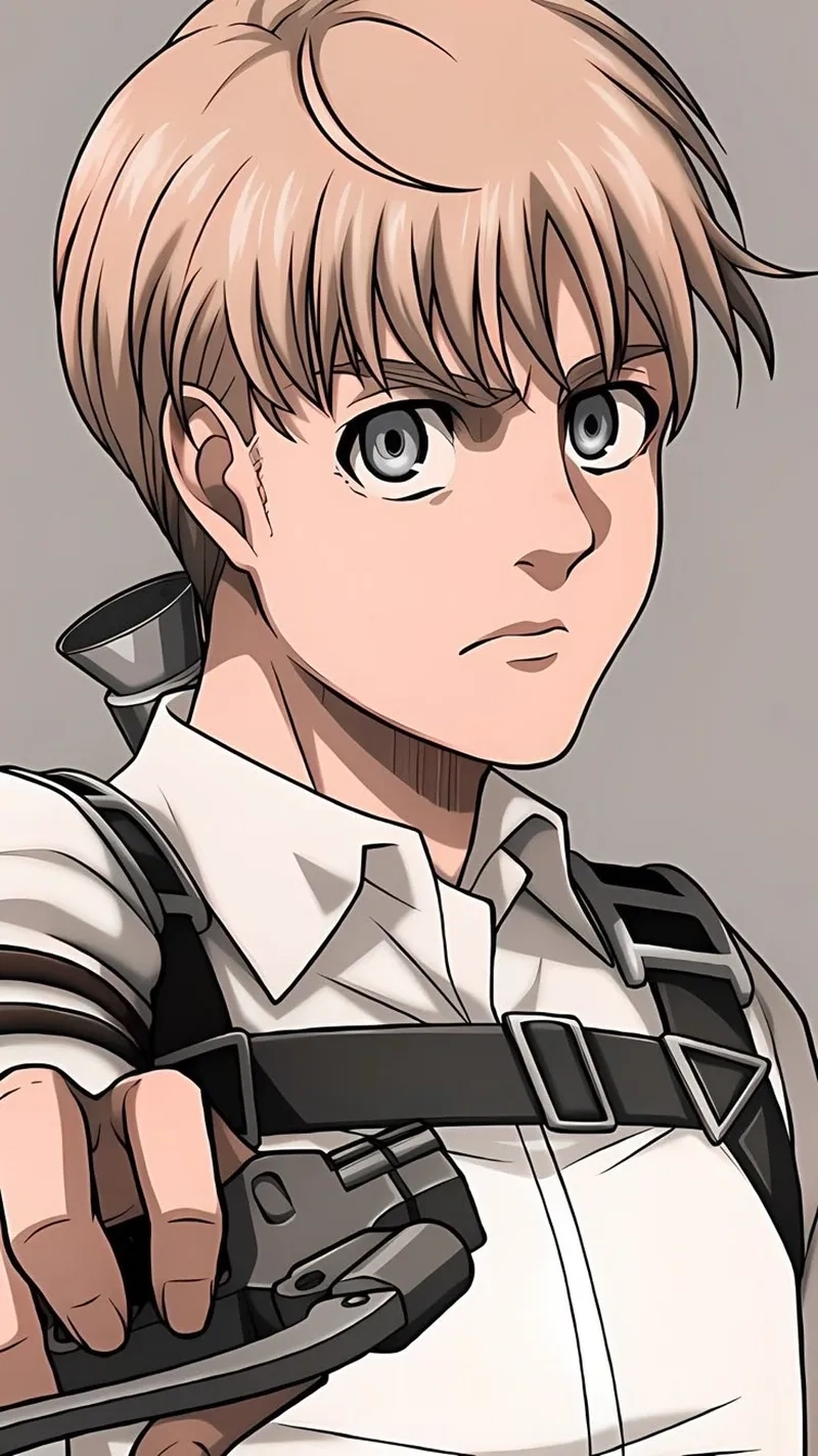 Armin arlert season 4 trưởng thành và đầy bản lĩnh