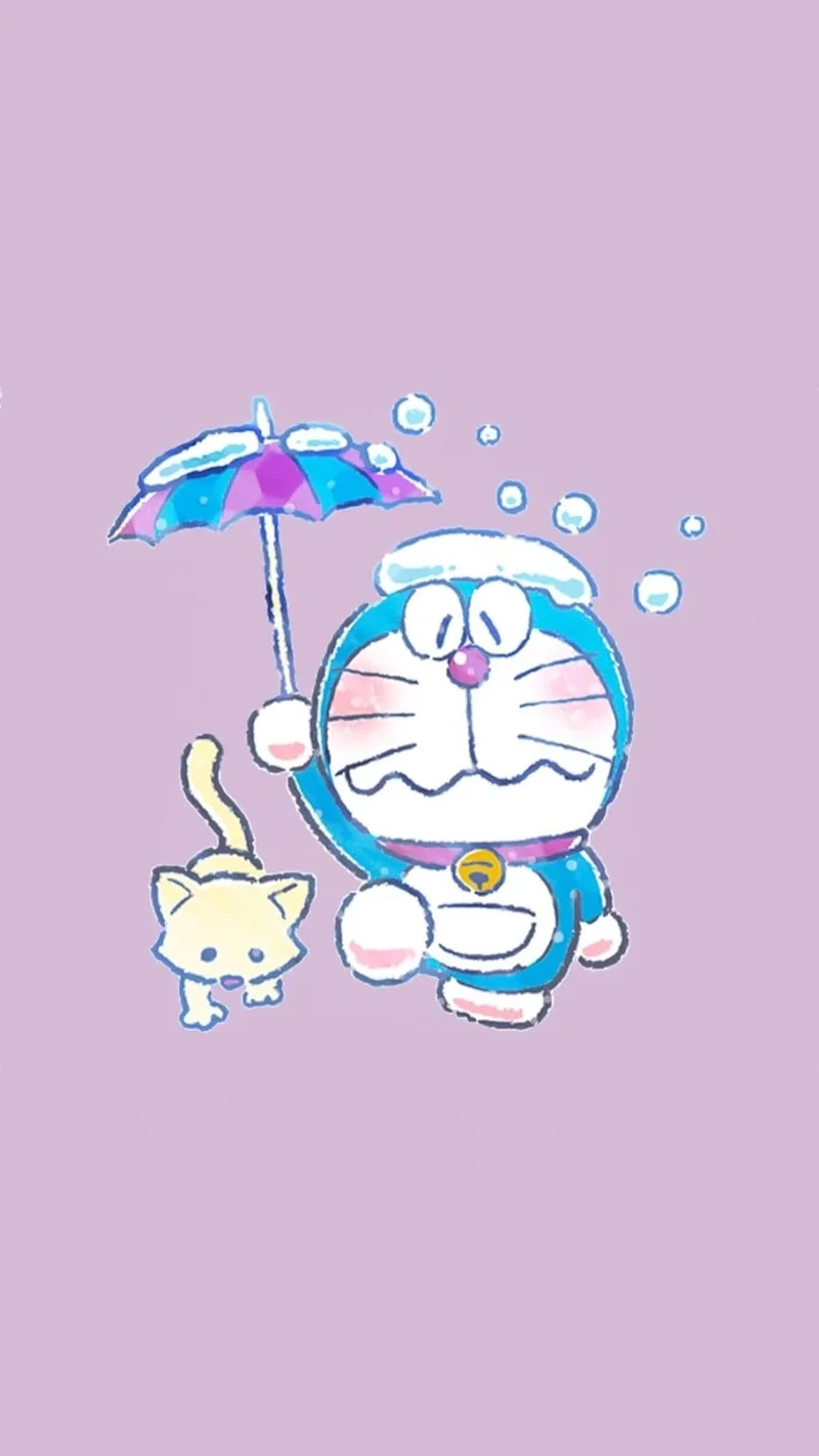 Hướng dẫn hình ảnh Doremon cute dễ vẽ tại nhà