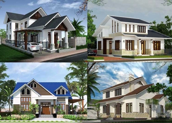Mẫu nhà gác lửng mái thái - Tiện nghi độc đáo và hiện đại