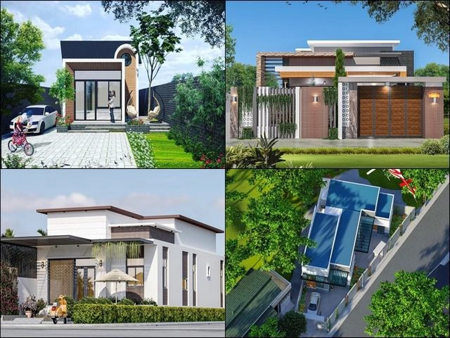 Khám phá mẫu nhà cấp 4 mái bằng đẹp đơn giản tiện nghi