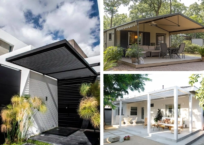 Những mẫu mái hiên nhà hiện đại phù hợp mọi kiến trúc