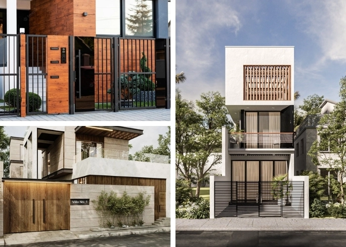 Mẫu cổng rào biệt thự - Nâng tầm đẳng cấp và an ninh