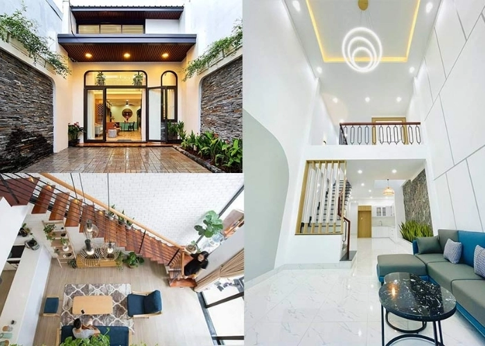 Mẫu nhà cấp 4 gác lửng đẹp thoáng mát tiết kiệm đất