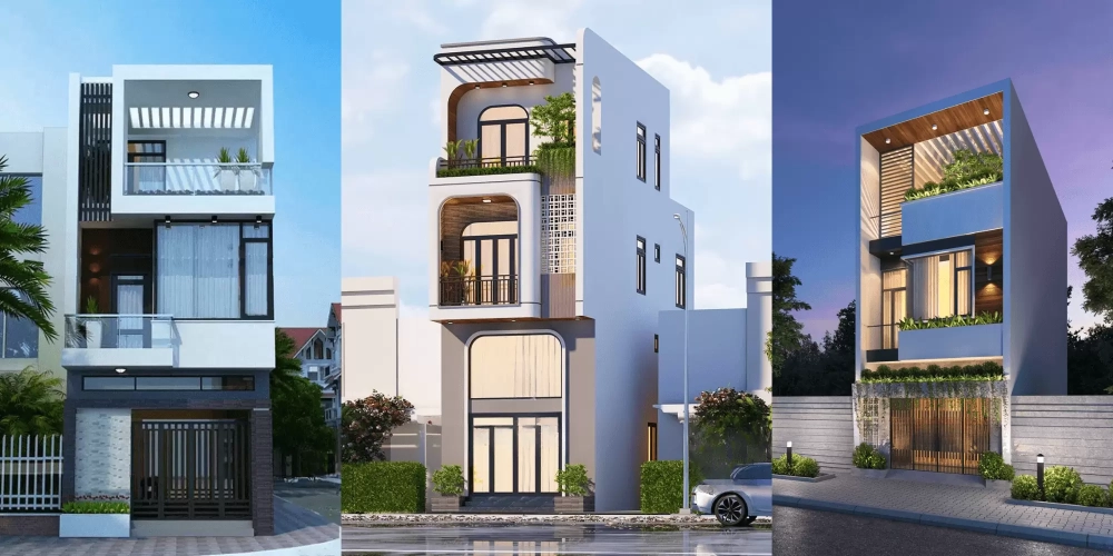 Tuyển chọn mẫu nhà phố 3 tầng đẹp sang trọng bậc nhất