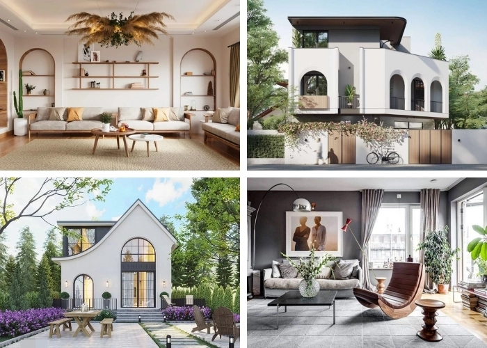 Mẫu nhà phong cách Bắc Âu tối giản và thanh lịch