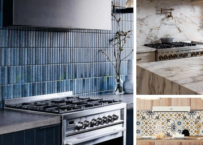 Bộ sưu tập những mẫu gạch nhà bếp sang trọng cuốn hút