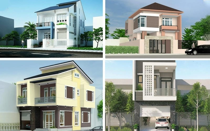 Những mẫu sơn nhà ống - Bí quyết biến mặt tiền đẹp, hút mắt